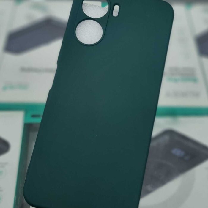 Vivo Y16 Koyu Yeşil İçi Kadife Kaplama Lansman Kılıf