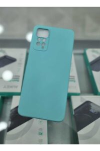 Xiaomi Redmi Note 11 Pro Lansman İçi Kadife Aqua Kapak