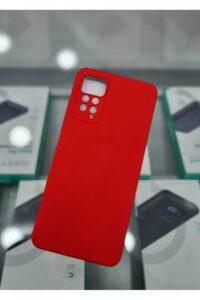 Xiaomi Redmi Note 11 Pro Lansman İçi Kadife Kırmızı Kapak