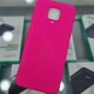 Xiaomi Redmi Note 9s Lansman İçi Kadife Fuşya Kapak