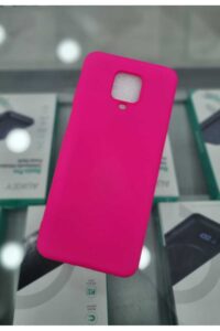 Xiaomi Redmi Note 9s Lansman İçi Kadife Fuşya Kapak
