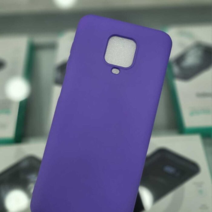 Xiaomi Redmi Note 9s Lansman İçi Kadife Mor Kapak