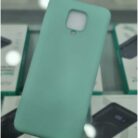 Xiaomi Redmi Note 9s Lansman İçi Kadife Pastel Yeşil Kapak