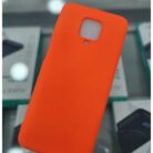 Xiaomi Redmi Note 9s Lansman İçi Kadife Turuncu Kapak