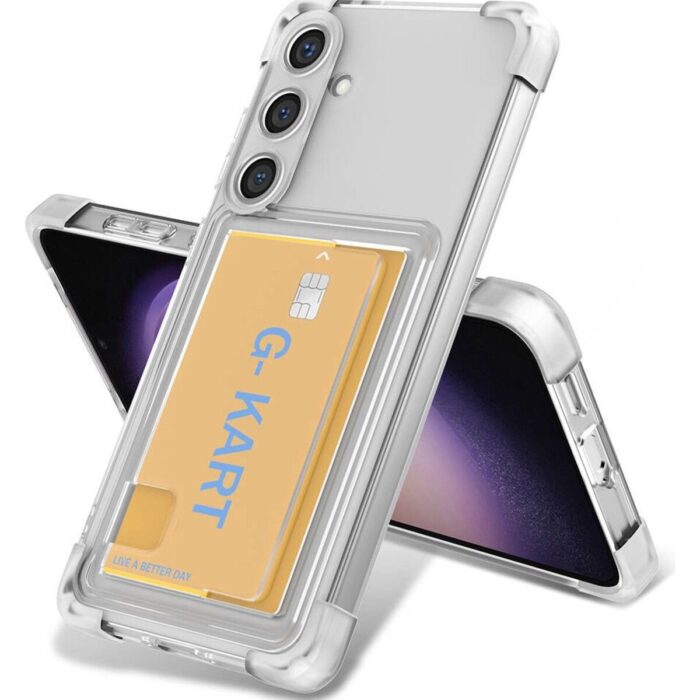 Galaxy S24 Plus Uyumlu  Kartlıklı Şeffaf
