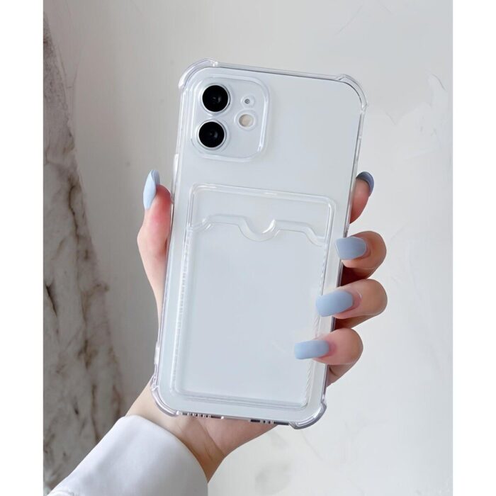 iPhone 12 Mini Kartlıklı Şeffaf