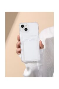 iPhone 13 Mini Kartlıklı Şeffaf