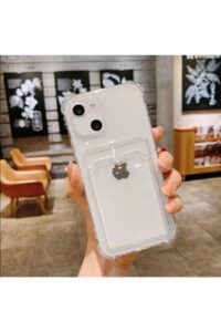 iPhone 13/14 Kartlıklı Şeffaf