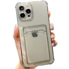 iPhone 14 Pro Şeffaf Kartlıklı Korumalı Kılıf