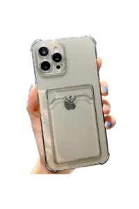 iPhone 14 Pro Şeffaf Kartlıklı Korumalı Kılıf