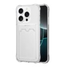 iPhone 16 Pro Şeffaf Kartlıklı Korumalı Kılıf