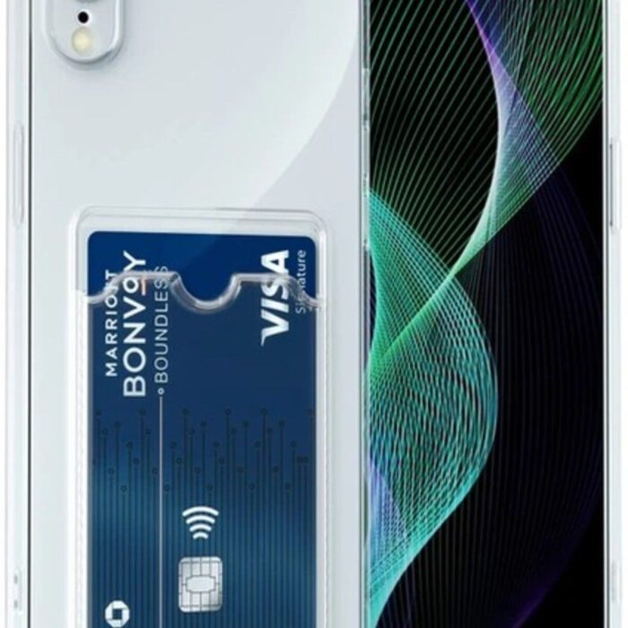 iPhone XR Kartlıklı Şeffaf