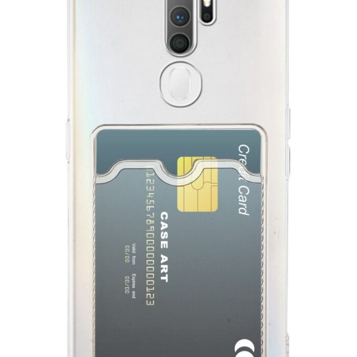 Oppo A5 2020 Kartlıklı Şeffaf