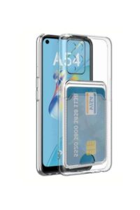 Oppo A54 Kartlıklı Şeffaf