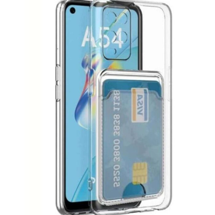 Oppo A54 Kartlıklı Şeffaf