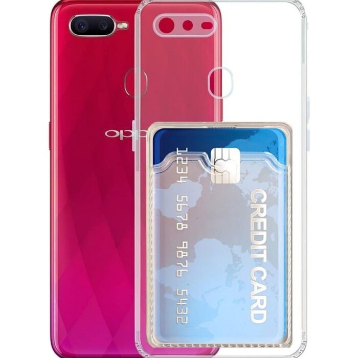 Oppo A5S Kartlıklı Şeffaf