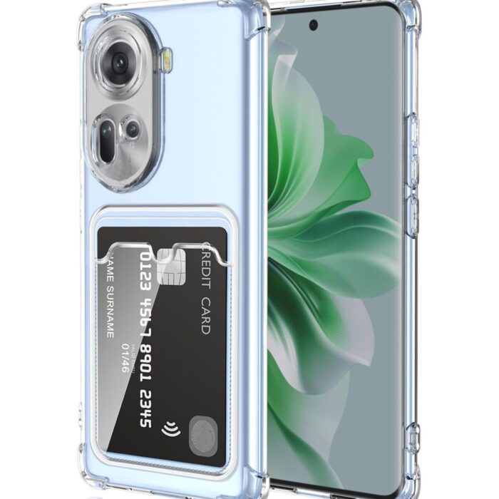 Oppo rn 11F Kartlıklı Şeffaf