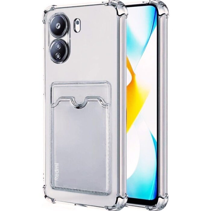 Poco F5 Kartlıklı Şeffaf