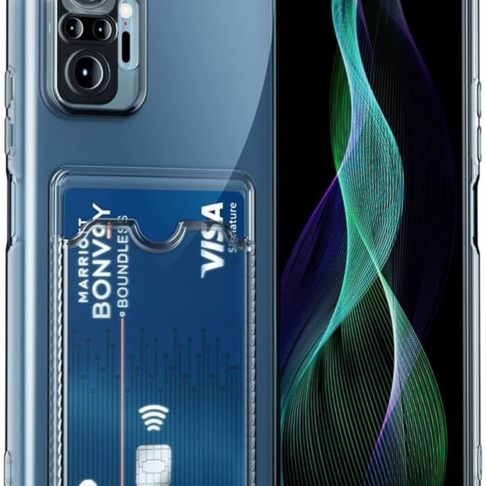 Poco F5 Pro Kartlıklı Şeffaf Poco F5 Pro Kartlıklı Şeffaf