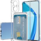 Poco M5 Şeffaf Kartlıklı Korumalı Kılıf