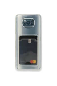 Poco X3 Uyumlu Kartlıklı Şeffaf