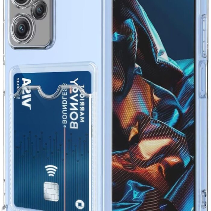 Poco X5 Pro Kartlıklı Şeffaf Poco X5 Pro Kartlıklı Şeffaf