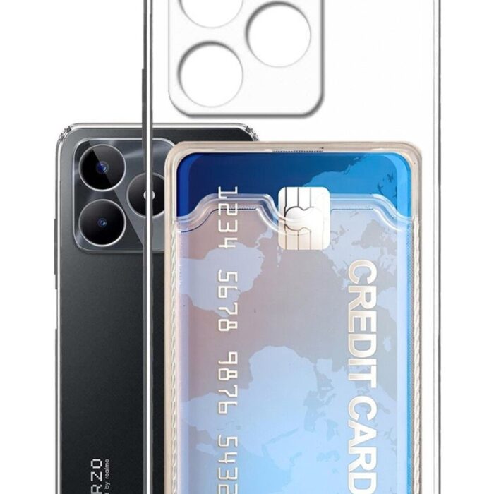 Realme C53 Kartlıklı Şeffaf