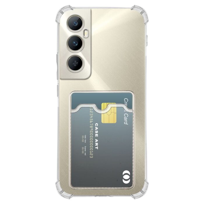 Realme C65 Kartlıklı Şeffaf