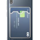 Samsung A10 Şeffaf Kartlıklı Korumalı Kılıf