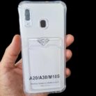 Samsung A20/A30 Şeffaf Kartlıklı Korumalı Kılıf