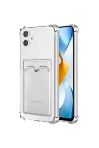 Samsung Galaxy A04 Kartlıklı Şeffaf