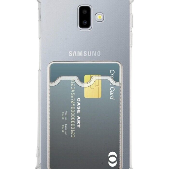 Samsung Galaxy J6 Plus Kartlıklı Şeffaf