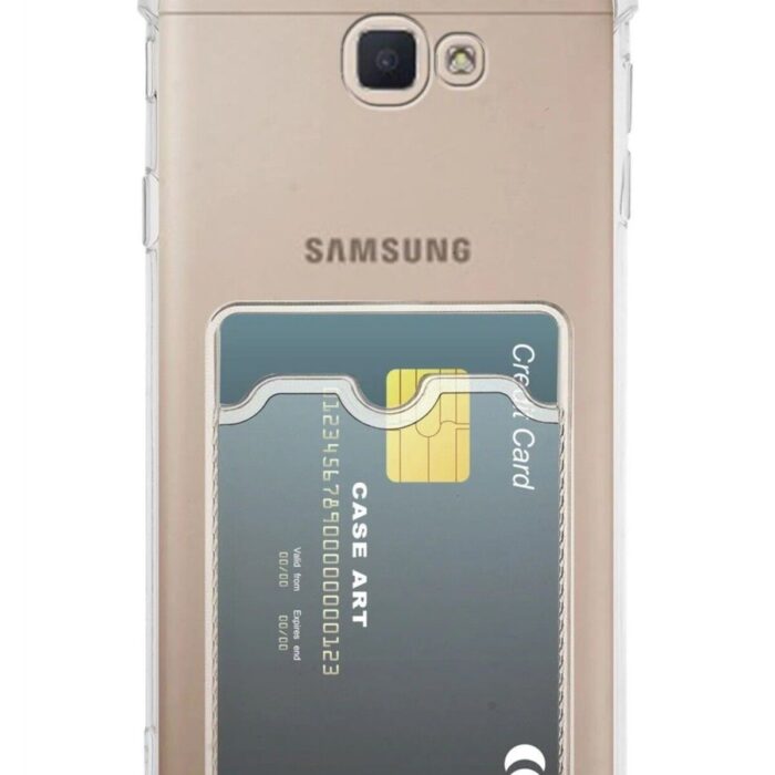 Samsung Galaxy J7 Prime Kartlıklı Şeffaf
