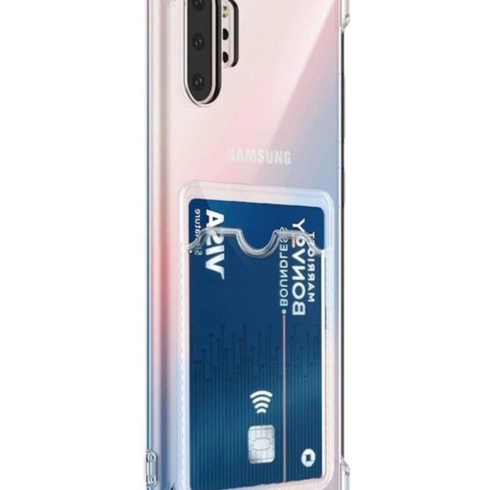 Samsung Galaxy Note 10 Plus Kartlıklı Şeffaf