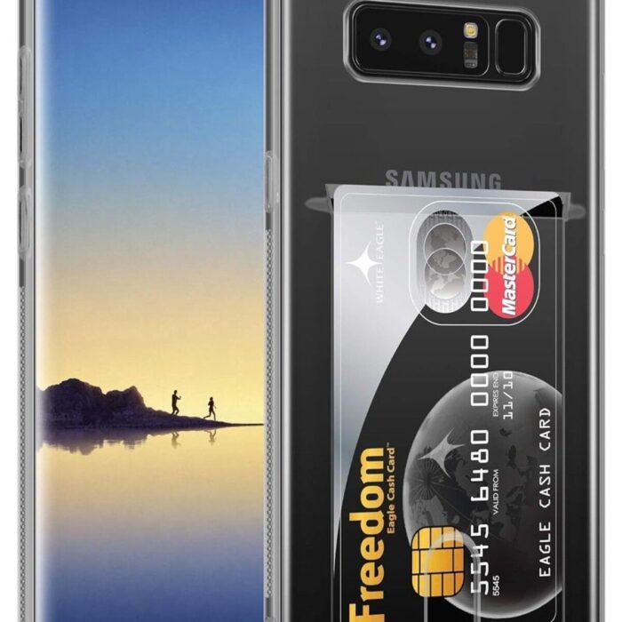 Samsung Galaxy Note 8 Kartlıklı Şeffaf