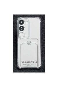 Vivo V40 Lite Kartlıklı Şeffaf
