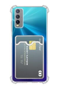 Vivo Y02S Kartlıklı Şeffaf