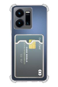 Vivo Y35 Kartlıklı Şeffaf