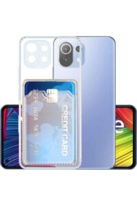 Xiaomi Mi 11 Lite Kartlıklı Şeffaf