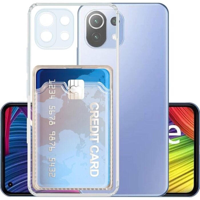 Xiaomi Mi 11 Lite Kartlıklı Şeffaf