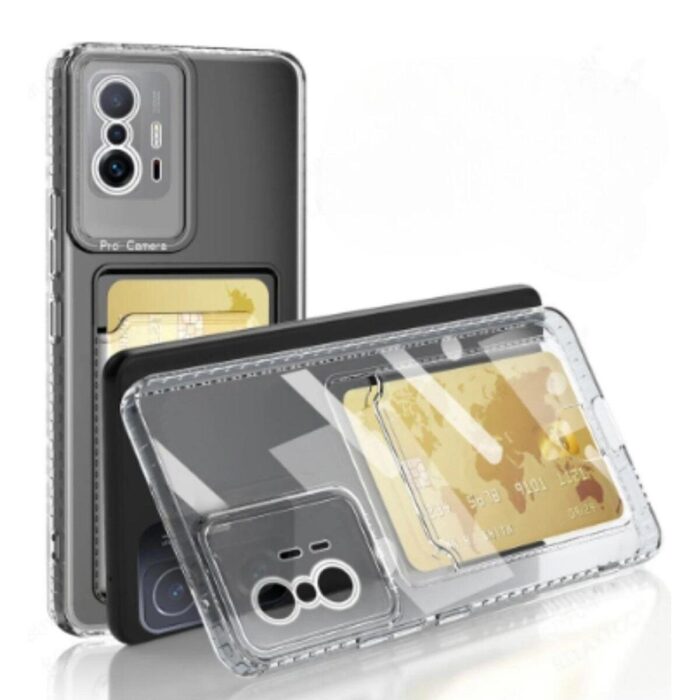 Xiaomi Mi 11t Kartlıklı Şeffaf Xiaomi Mi 11t Kartlıklı Şeffaf