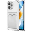 Xiaomi Redmi 12 Şeffaf Kartlıklı Korumalı Kılıf