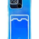 Xiaomi Redmi 9C Şeffaf Kartlıklı Korumalı Kılıf