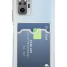 Xiaomi Redmi Note 10 Pro Şeffaf Kartlıklı Korumalı Kılıf