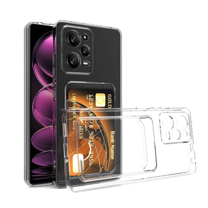 Xiaomi Redmi Note 12 Pro 5G Kartlıklı Şeffaf