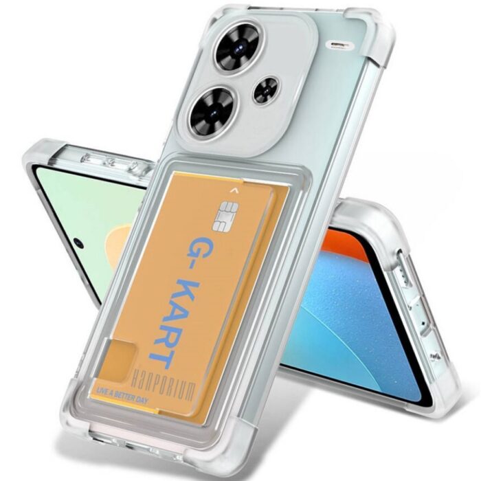 Xiaomi Redmi Note 13 Pro Plus Kartlıklı Şeffaf