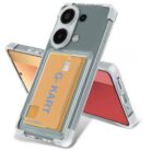 Xiaomi Redmi Note 13 Şeffaf Kartlıklı Korumalı Kılıf