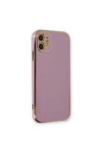iPhone 11 Lila Krom Lazer Kılıf