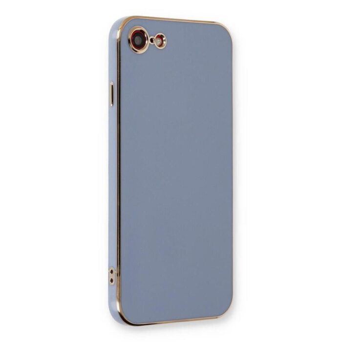 iPhone 7 Krom Lazer Kılıf Lacivert