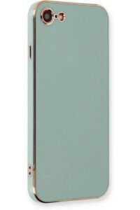 iPhone 8 Krom Lazer Kılıf Yeşil